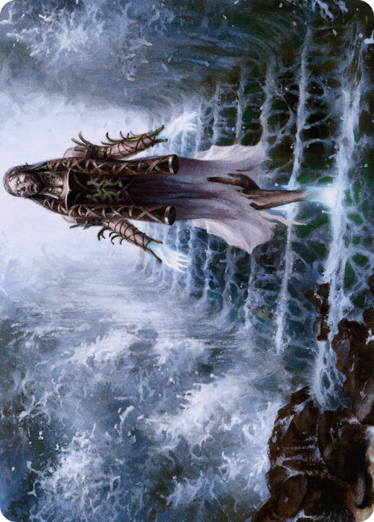 Karfell Harbinger // Karfell Harbinger (ASKHM-017) (Borderless) [Art Series: Kaldheim]
