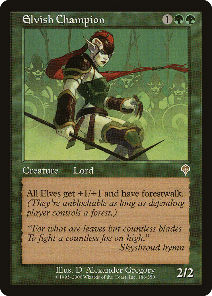 Elvish Champion (INV-186) [Invasion]