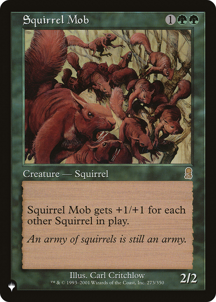 Squirrel Mob (LIST-ODY-273) [The List]