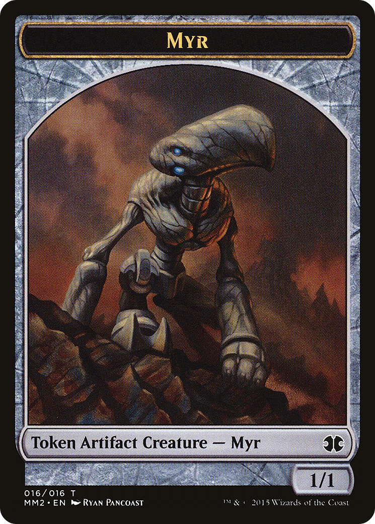 Myr Token (MM2-016) [Modern Masters 2015 Tokens]