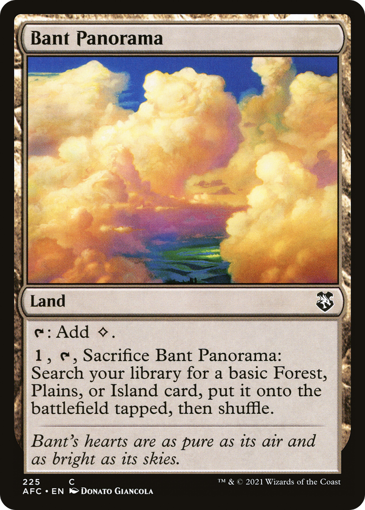 Bant Panorama (AFC-225) [Forgotten Realms Commander]