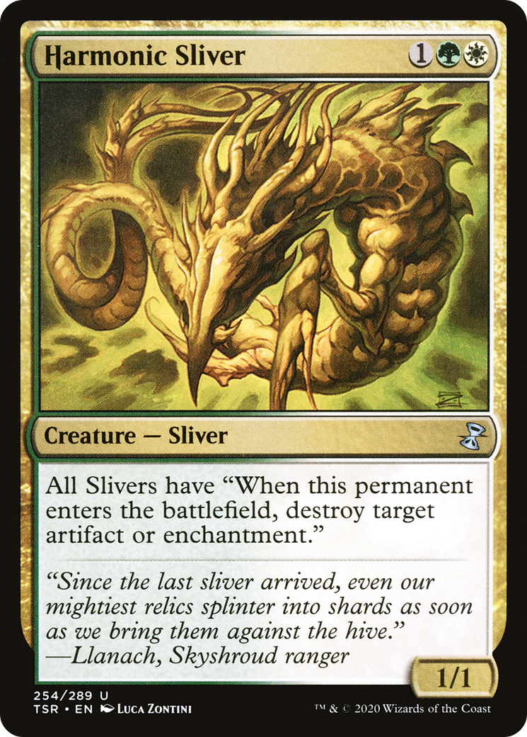 Harmonic Sliver (TSR-254) [Time Spiral Remastered] Foil