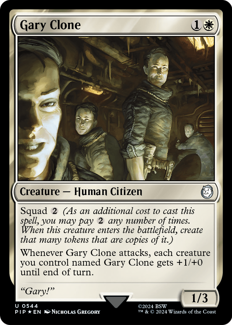 Gary Clone (Surge Foil) (PIP-544) [Fallout] Foil