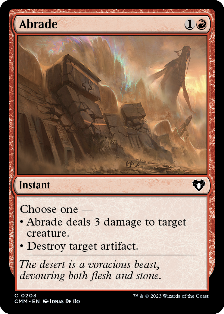 Abrade (CMM-203) [Commander Masters]