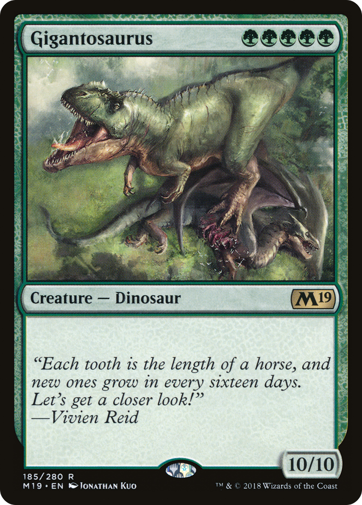 Gigantosaurus (M19-185) [Core Set 2019]