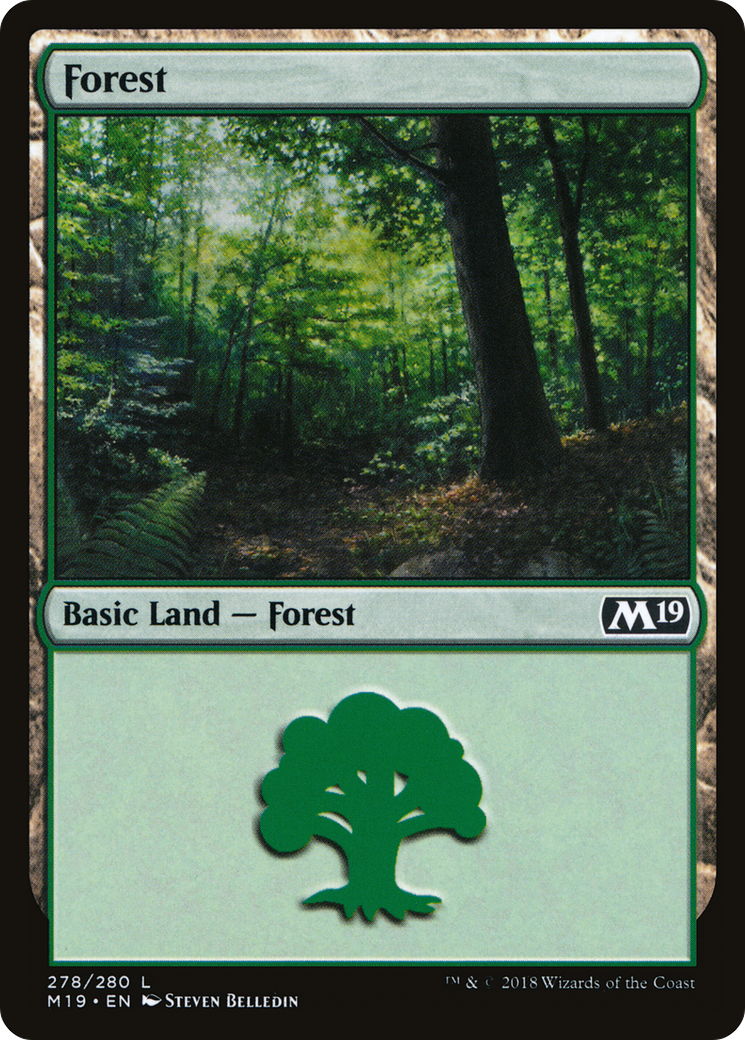 Forest (M19-278) [Core Set 2019]