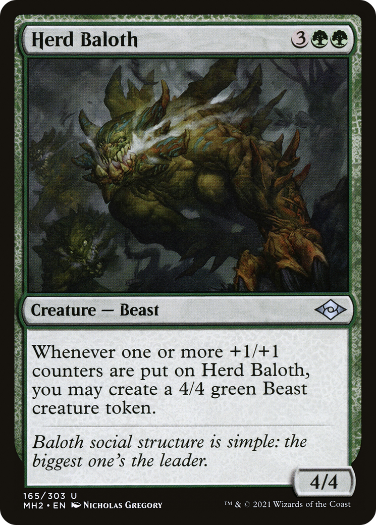 Herd Baloth (MH2-165) [Modern Horizons 2] Foil