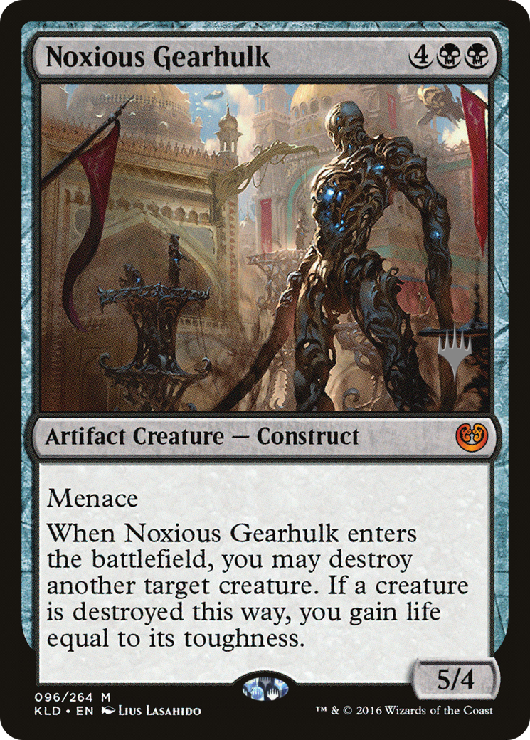 Noxious Gearhulk (PPTHB-096) [Promo Pack: Kaladesh Promos] Foil