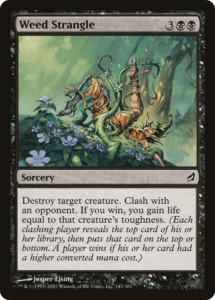 Weed Strangle (LRW-147) [Lorwyn] Foil