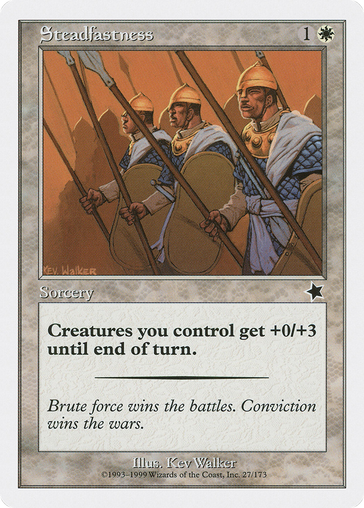 Steadfastness (S99-027) [Starter 1999]