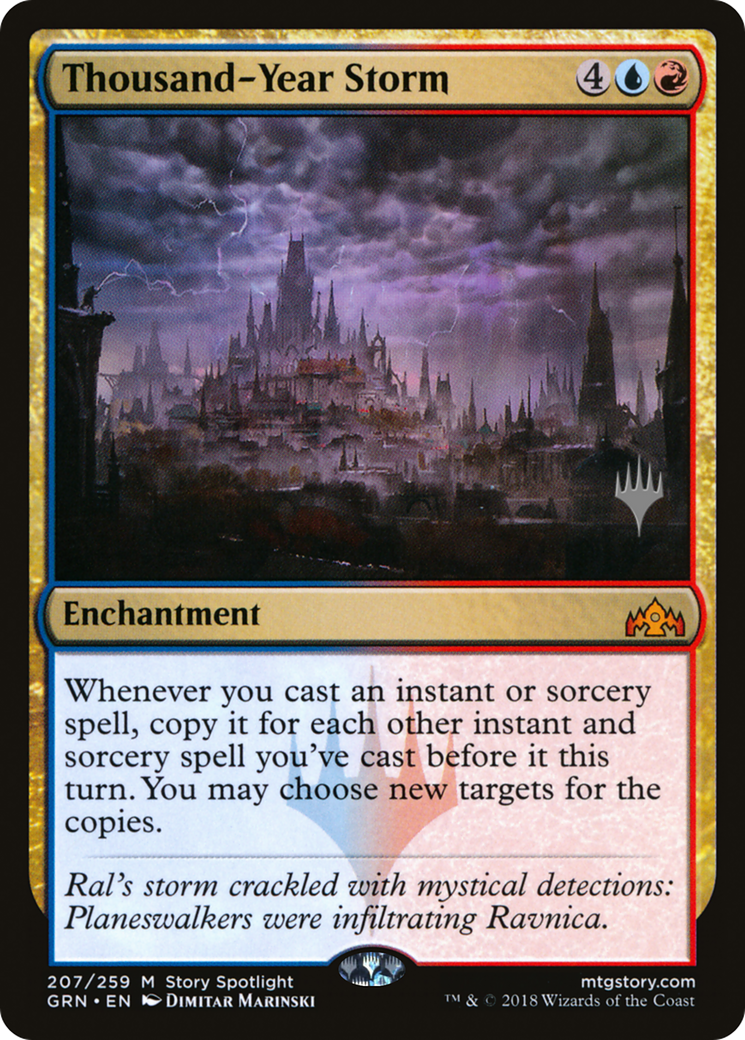 Thousand-Year Storm (PPKHM-207) [Promo Pack: Guilds of Ravnica Promos]