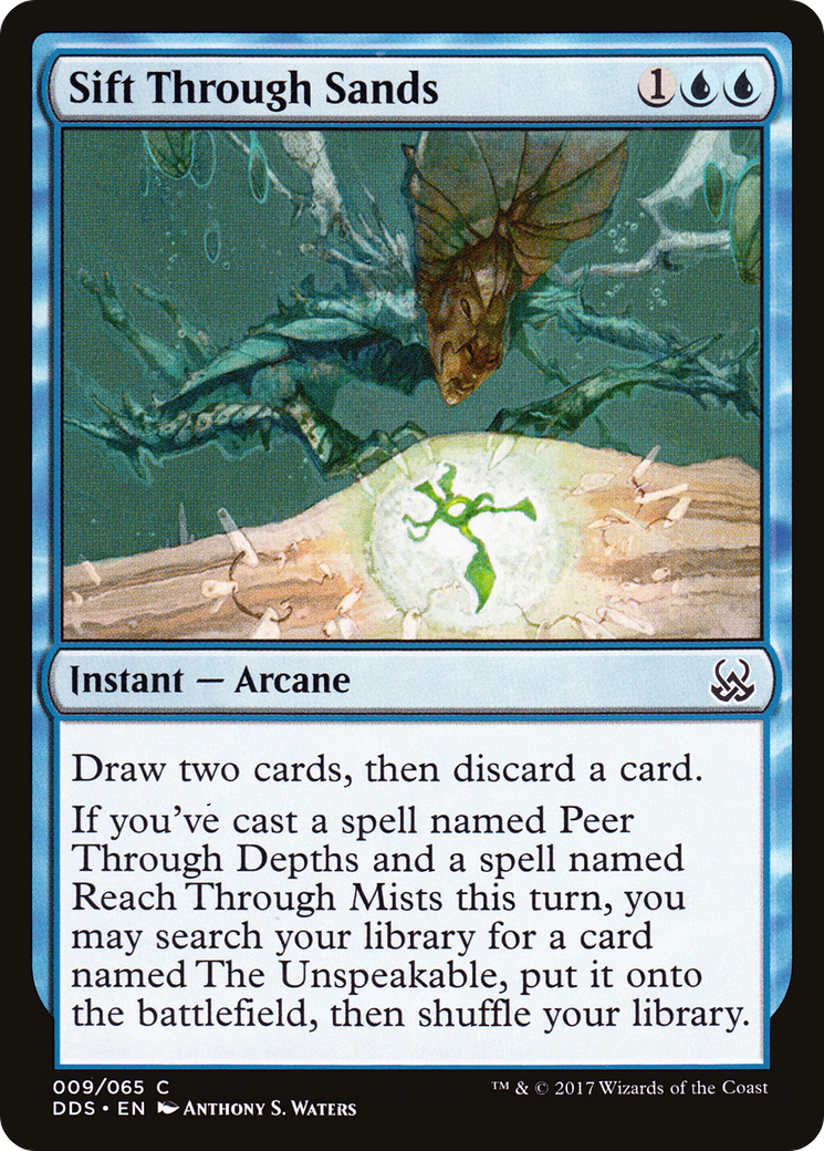 Sift Through Sands (DDS-009) [Duel Decks: Mind vs. Might]