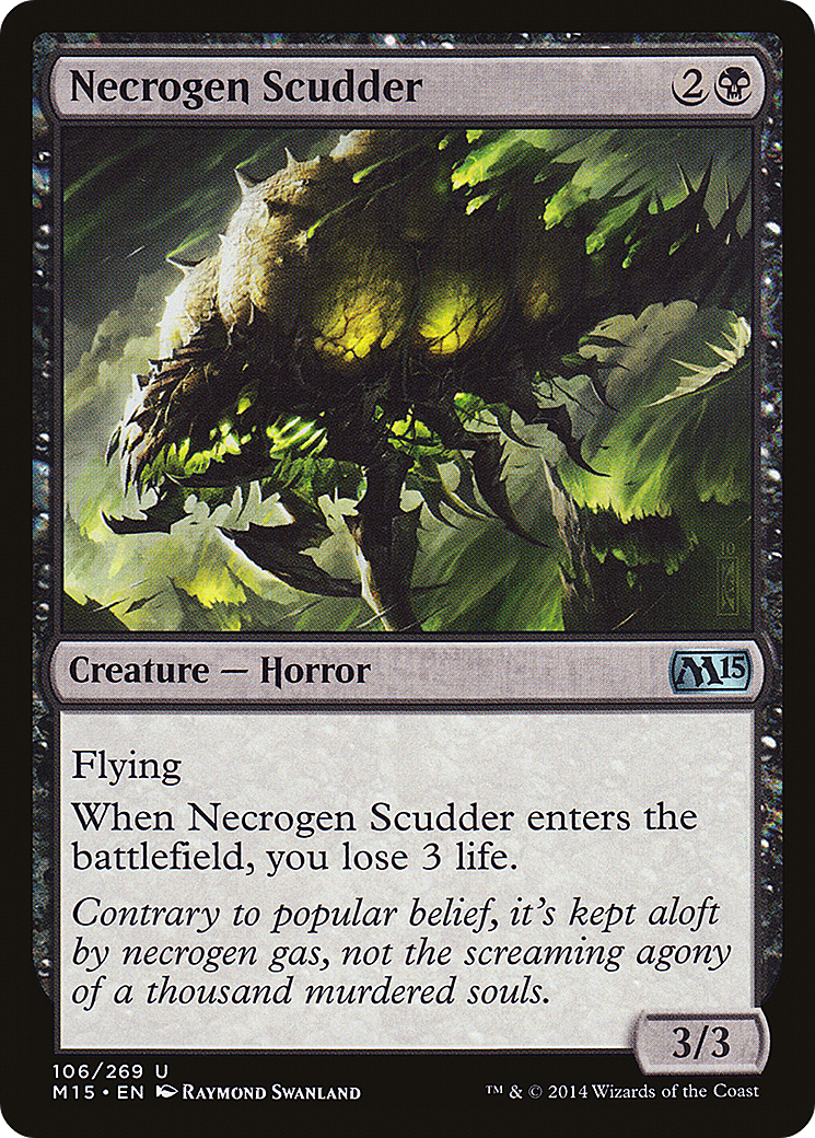 Necrogen Scudder (M15-106) [Magic 2015]