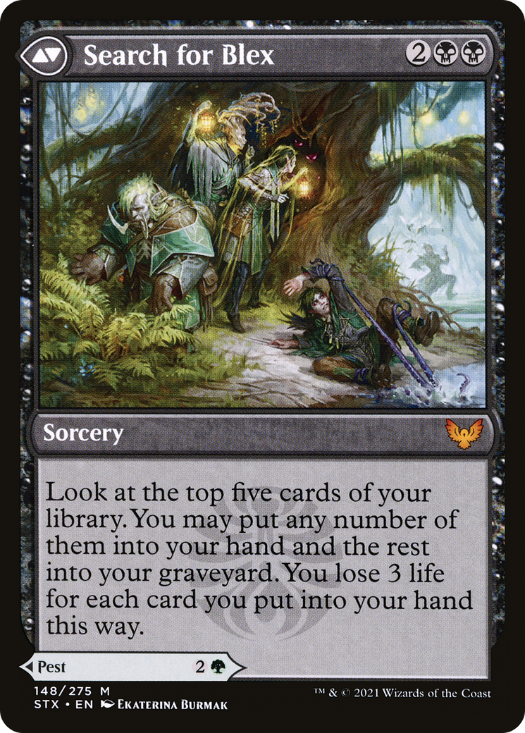 Blex, Vexing Pest (STX-148) [Strixhaven: School of Mages]