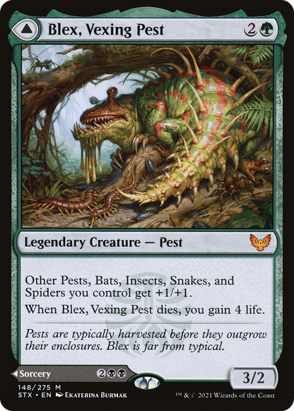 Blex, Vexing Pest (STX-148) [Strixhaven: School of Mages]