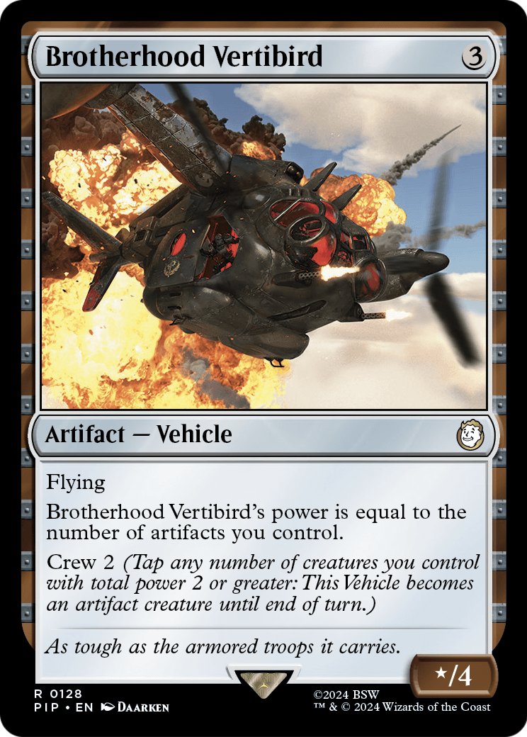 Brotherhood Vertibird (PIP-128) [Fallout]
