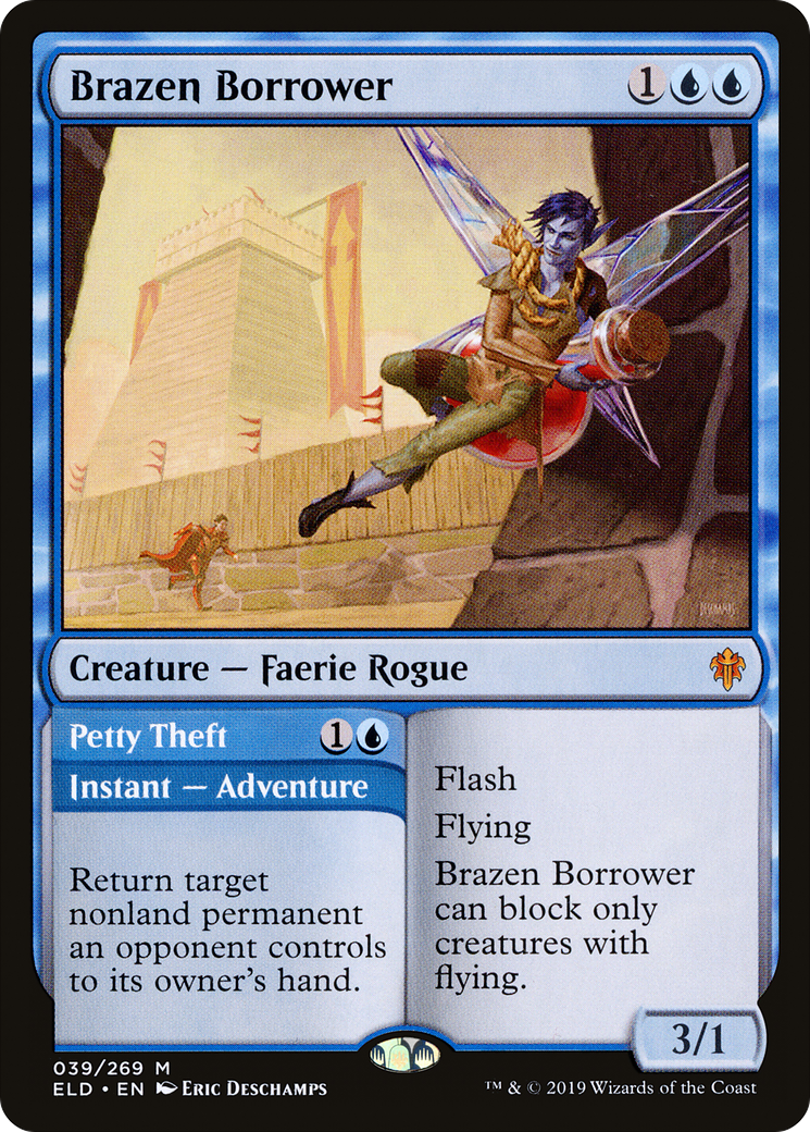 Brazen Borrower (ELD-039) [Throne of Eldraine] Foil