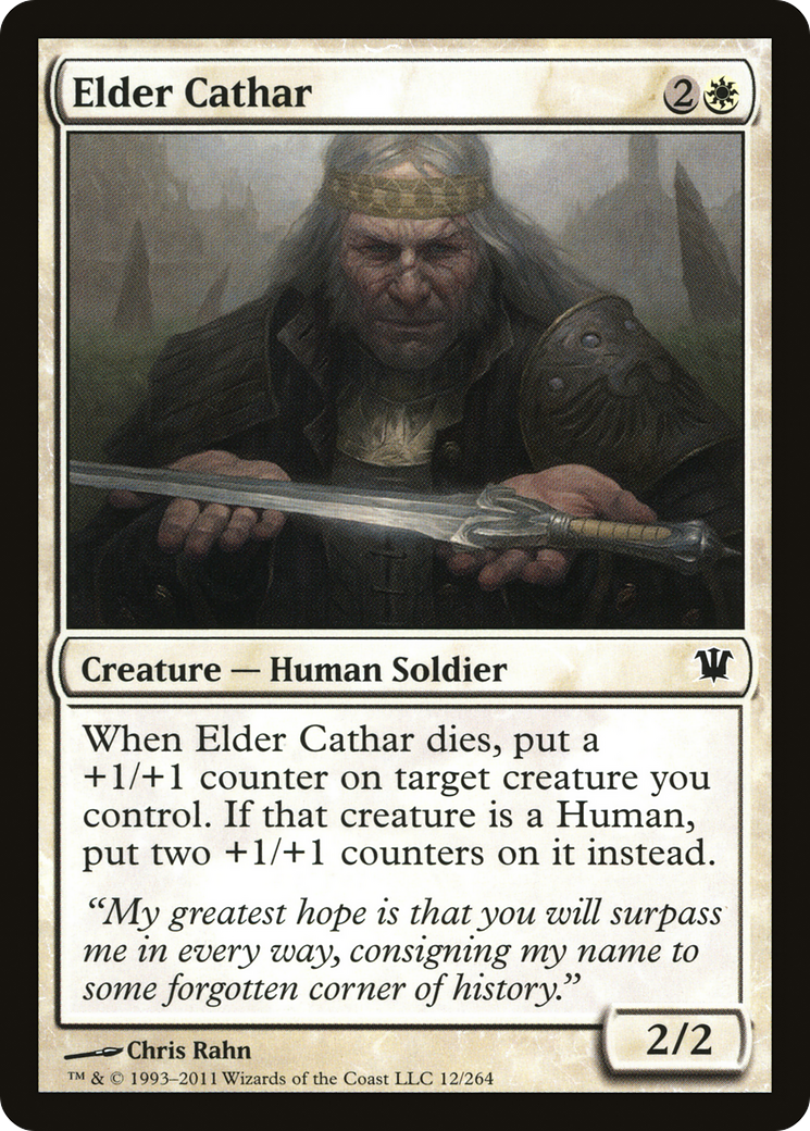 Elder Cathar (ISD-012) [Innistrad]