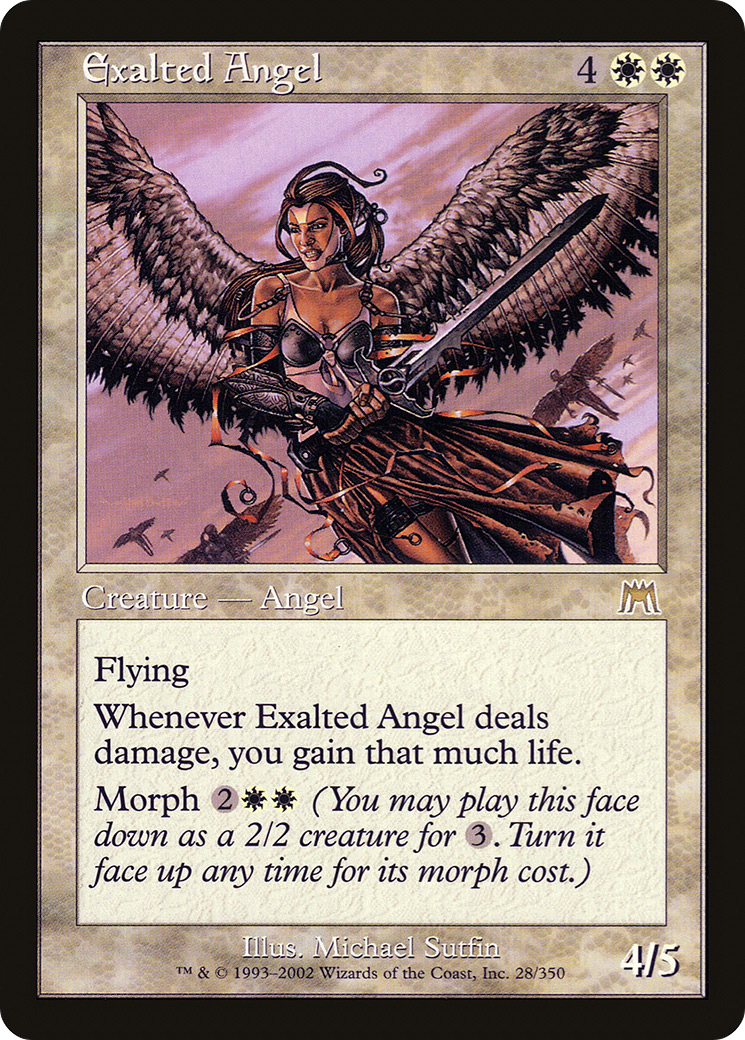 Exalted Angel (ONS-028) [Onslaught]