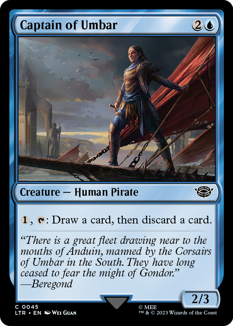 Captain of Umbar (LTR-045) [The Lord of the Rings: Tales of Middle-earth]