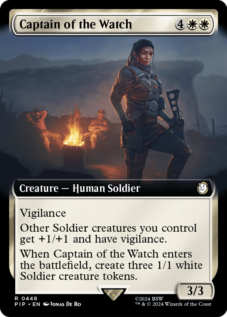 Captain of the Watch (Extended Art) (PIP-448) [Fallout]
