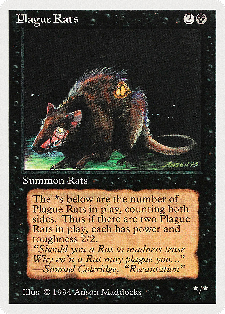 Plague Rats (SUM-123) [Summer Magic / Edgar]
