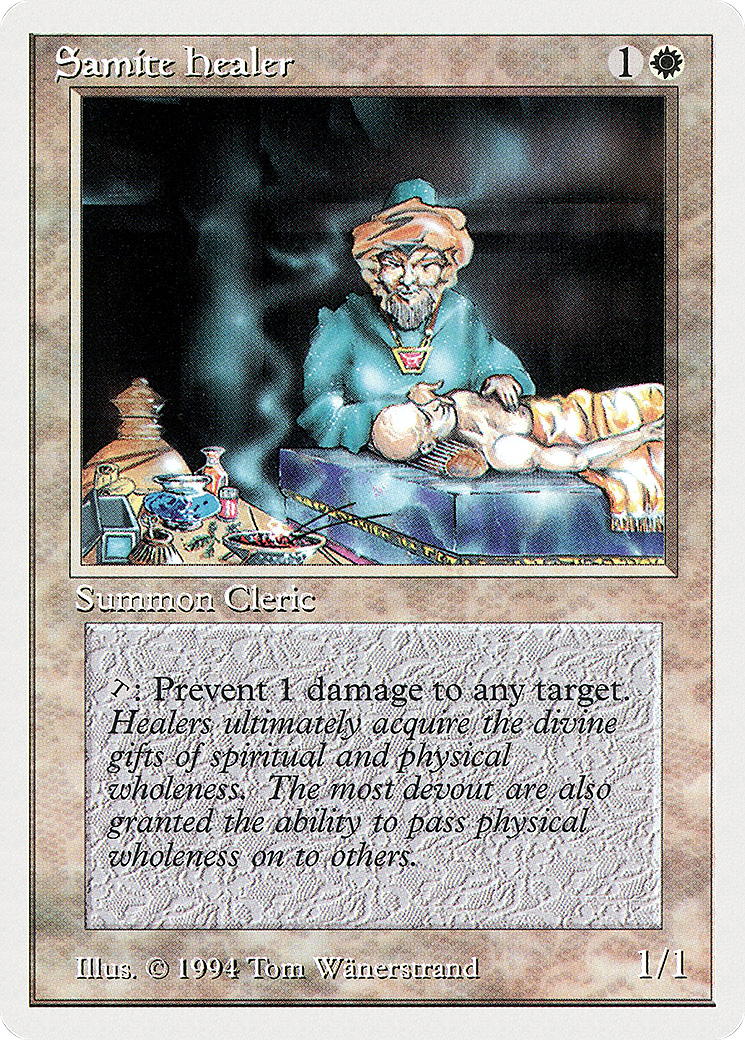 Samite Healer (SUM-038) [Summer Magic / Edgar]