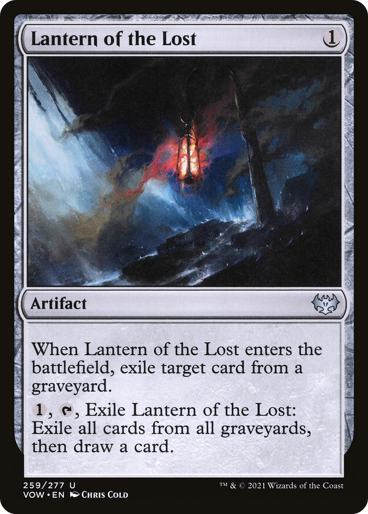 Lantern of the Lost (VOW-259) [Innistrad: Crimson Vow]