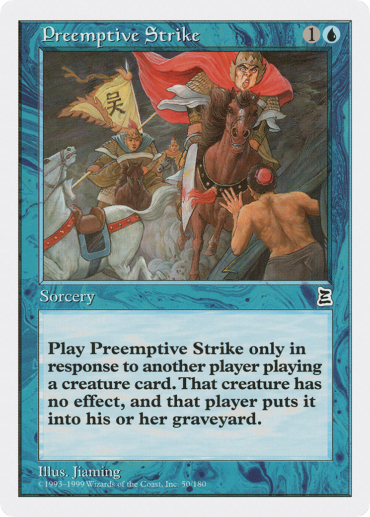 Preemptive Strike (PTK-050) [Portal Three Kingdoms]