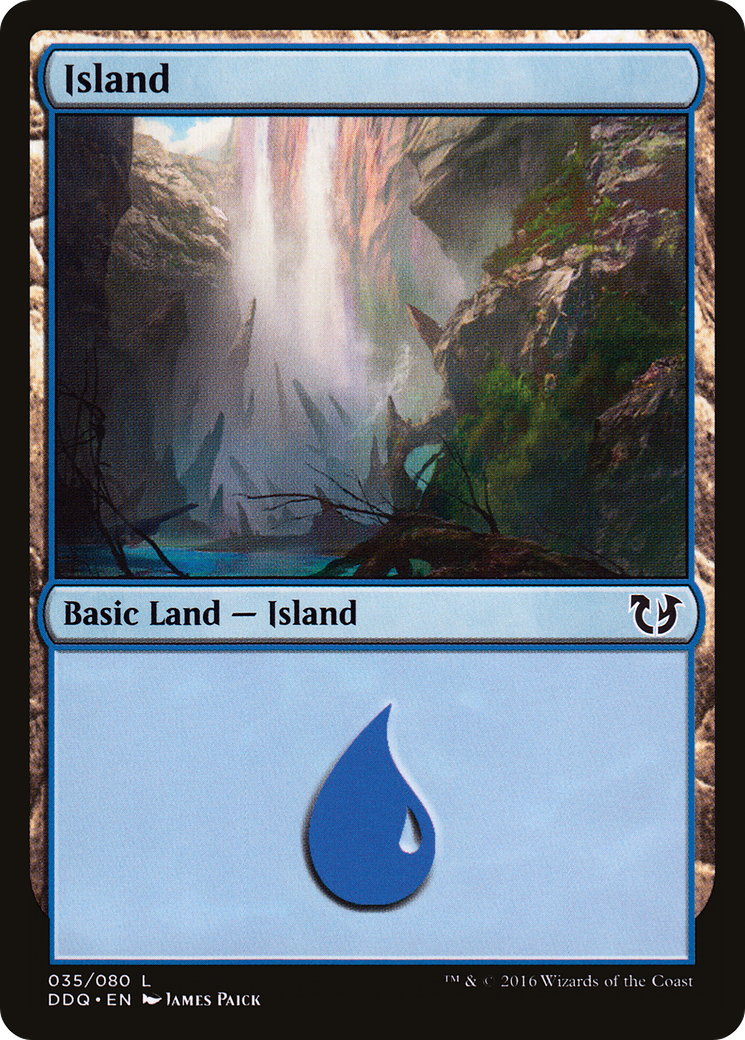 Island (DDQ-035) [Duel Decks: Blessed vs. Cursed]