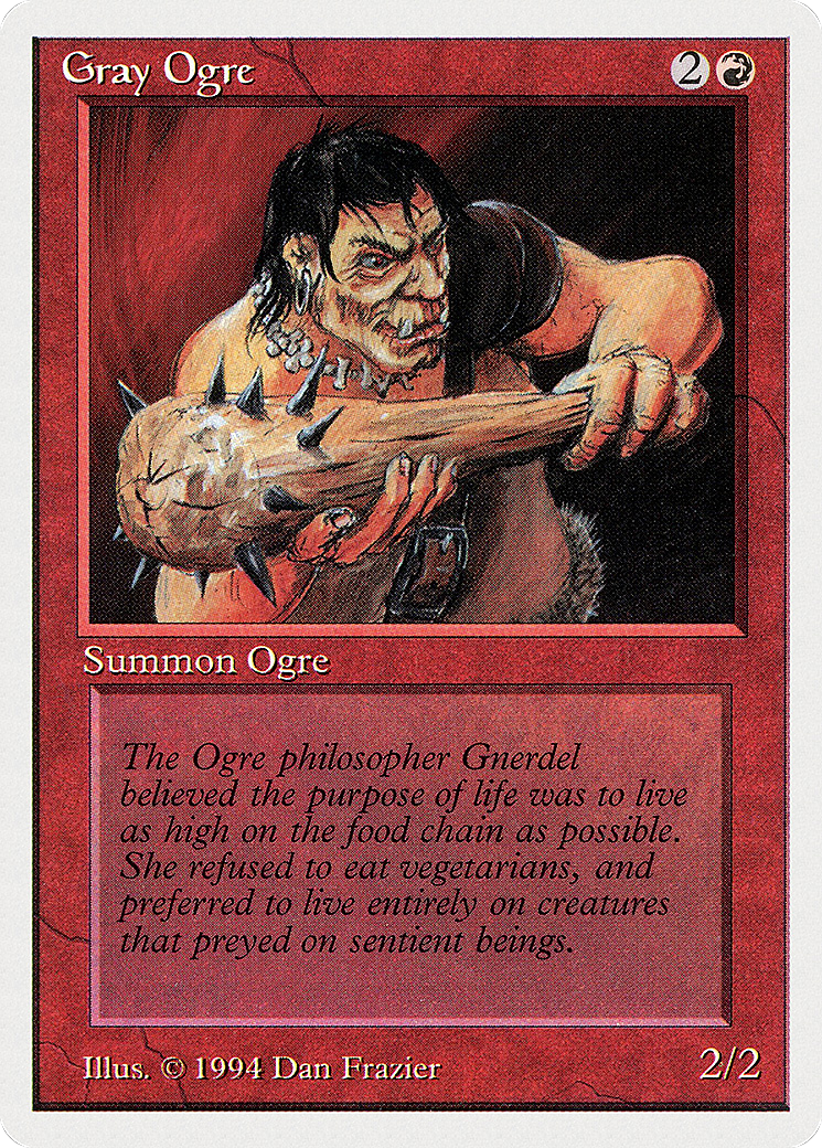 Gray Ogre (SUM-157) [Summer Magic / Edgar]