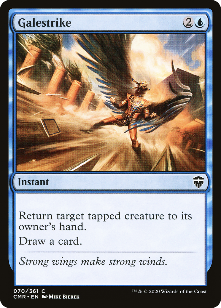 Galestrike (CMR-070) [Commander Legends] Foil