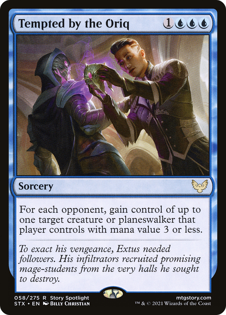 Tempted by the Oriq (STX-058) [Strixhaven: School of Mages]