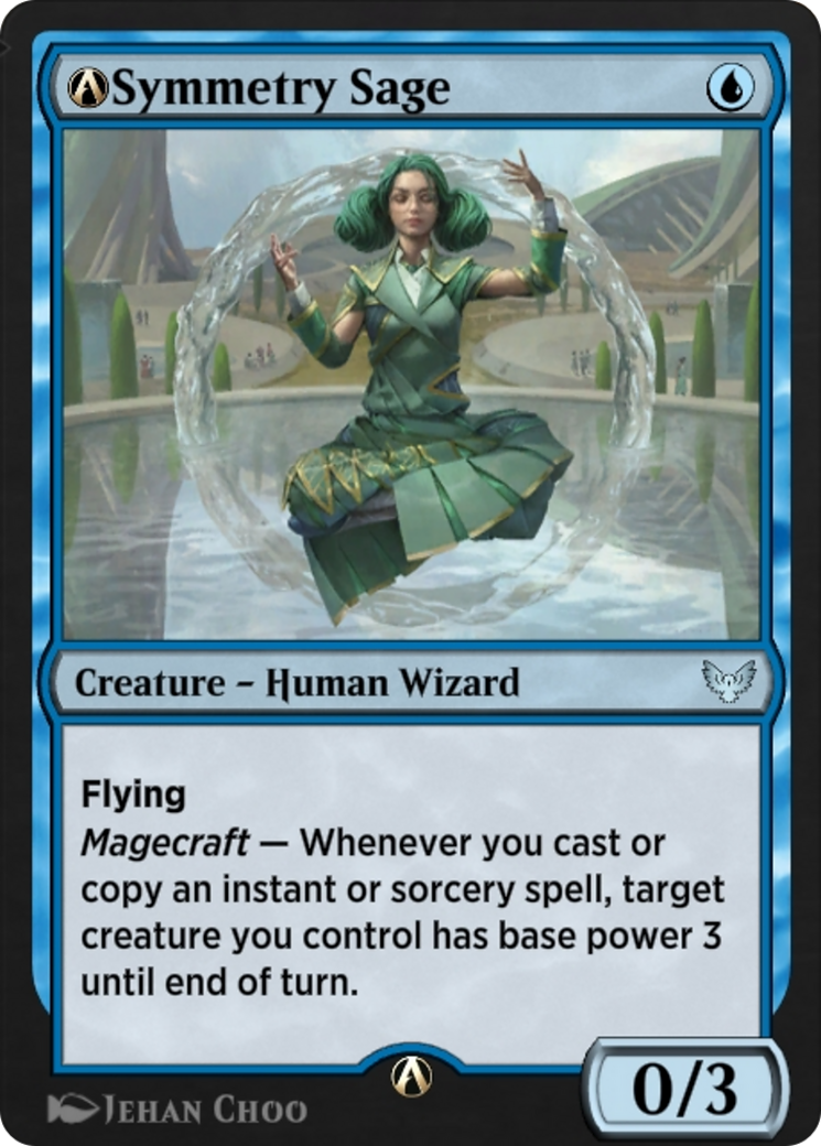 A-Symmetry Sage (STX-A-56) [Strixhaven: School of Mages]