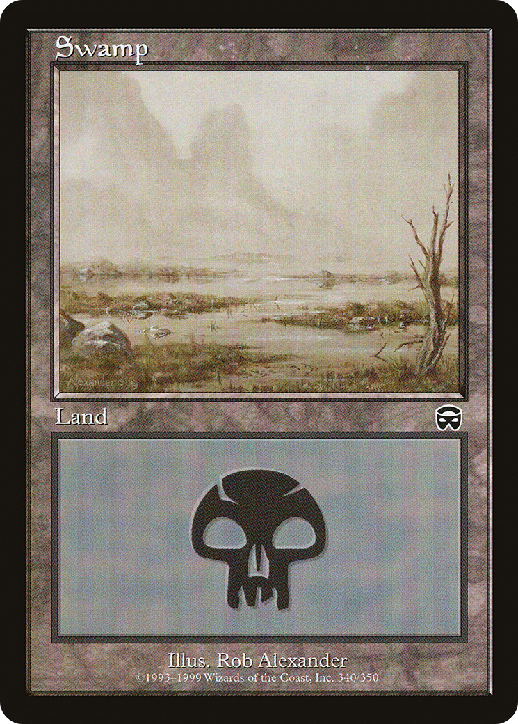 Swamp (MMQ-340) [Mercadian Masques] Foil