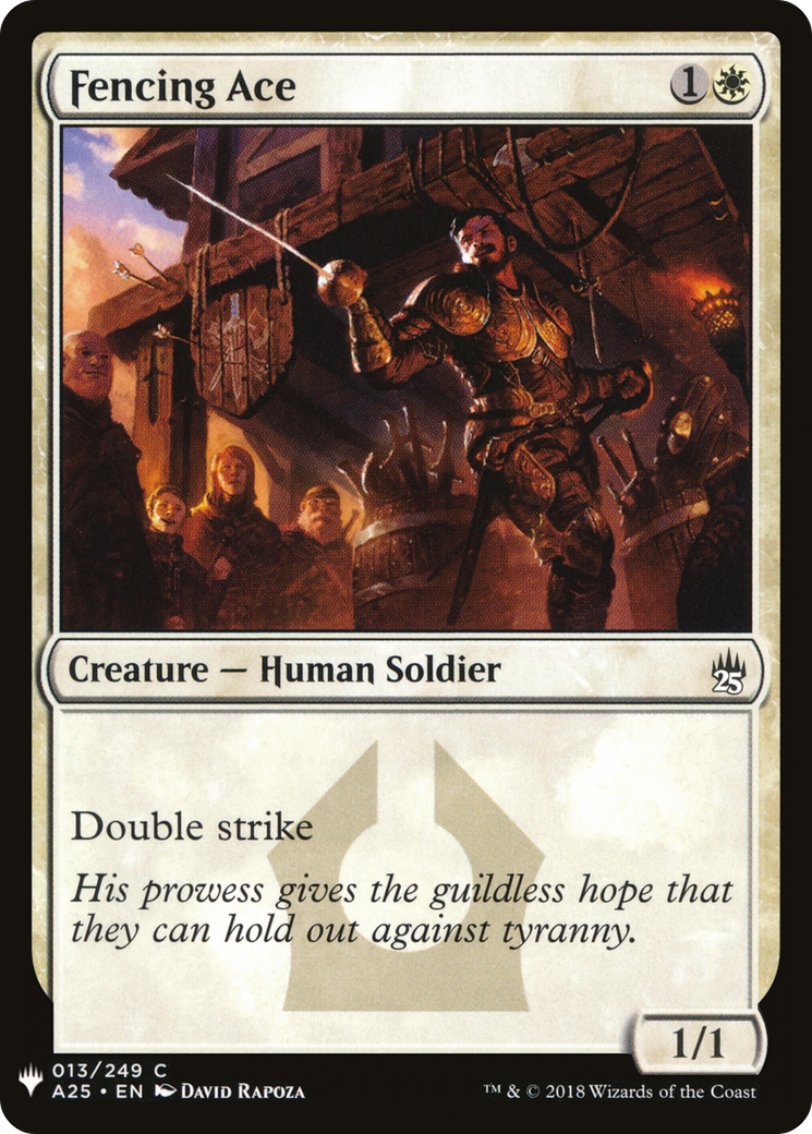 Fencing Ace (LIST-A25-13) [The List]