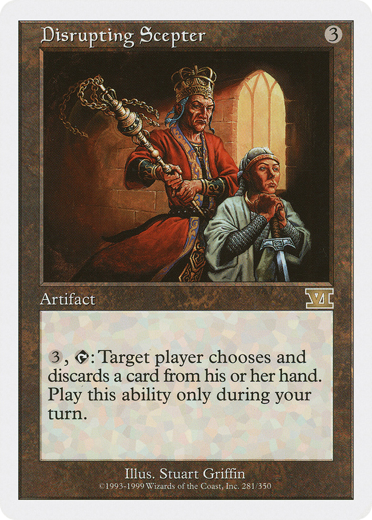 Disrupting Scepter (6ED-281) [Classic Sixth Edition]