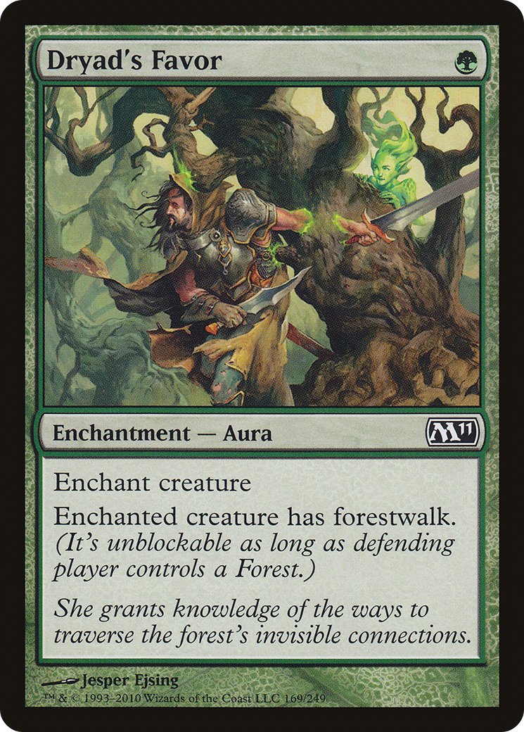 Dryad's Favor (M11-169) [Magic 2011]