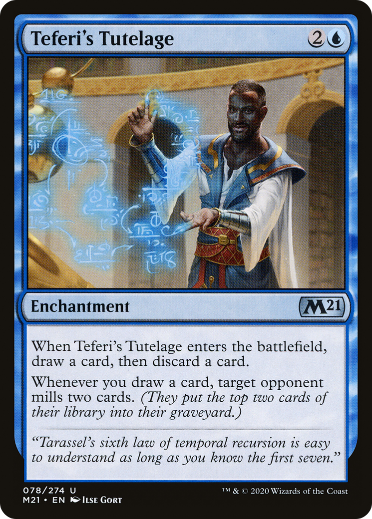 Teferi's Tutelage (M21-078) [Core Set 2021] Foil