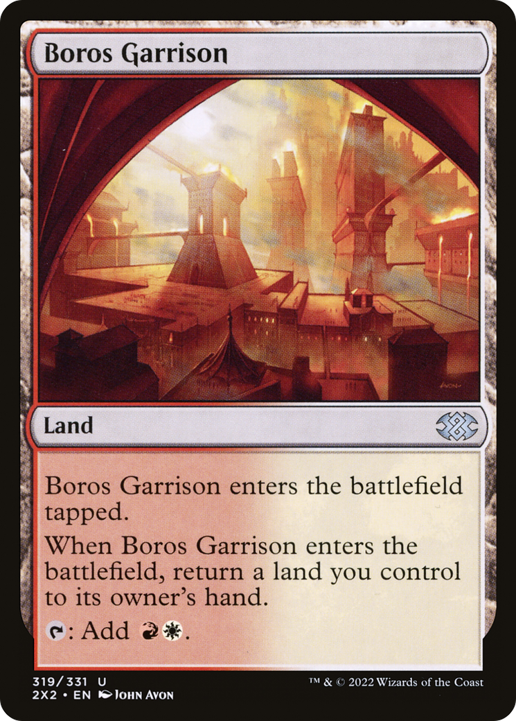 Boros Garrison (2X2-319) [Double Masters 2022] Foil