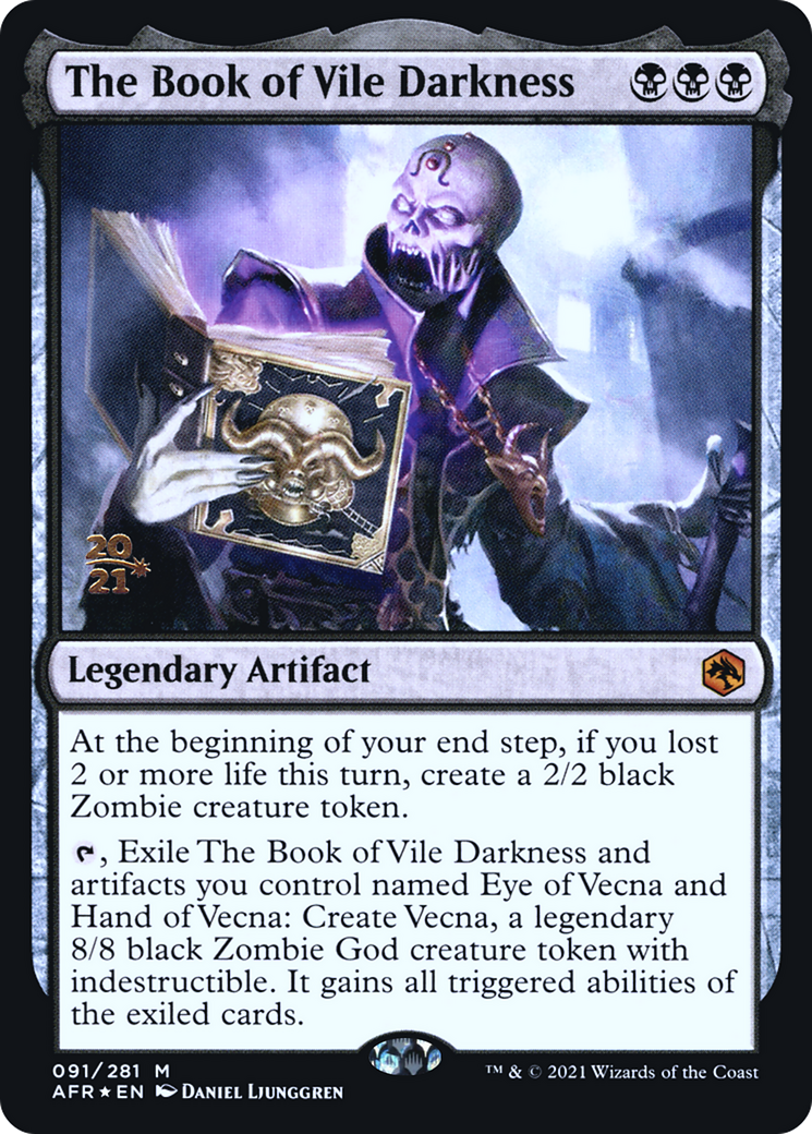 The Book of Vile Darkness (PRE-91S) [Adventures in the Forgotten Realms Promos] Foil