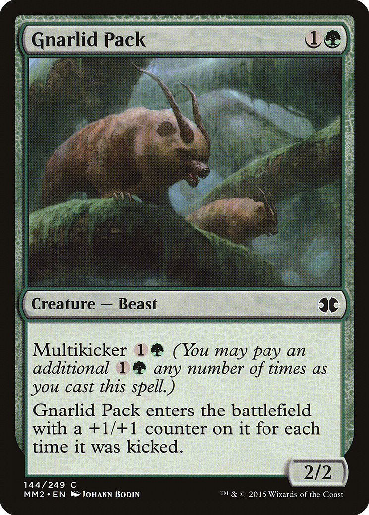 Gnarlid Pack (MM2-144) [Modern Masters 2015] Foil