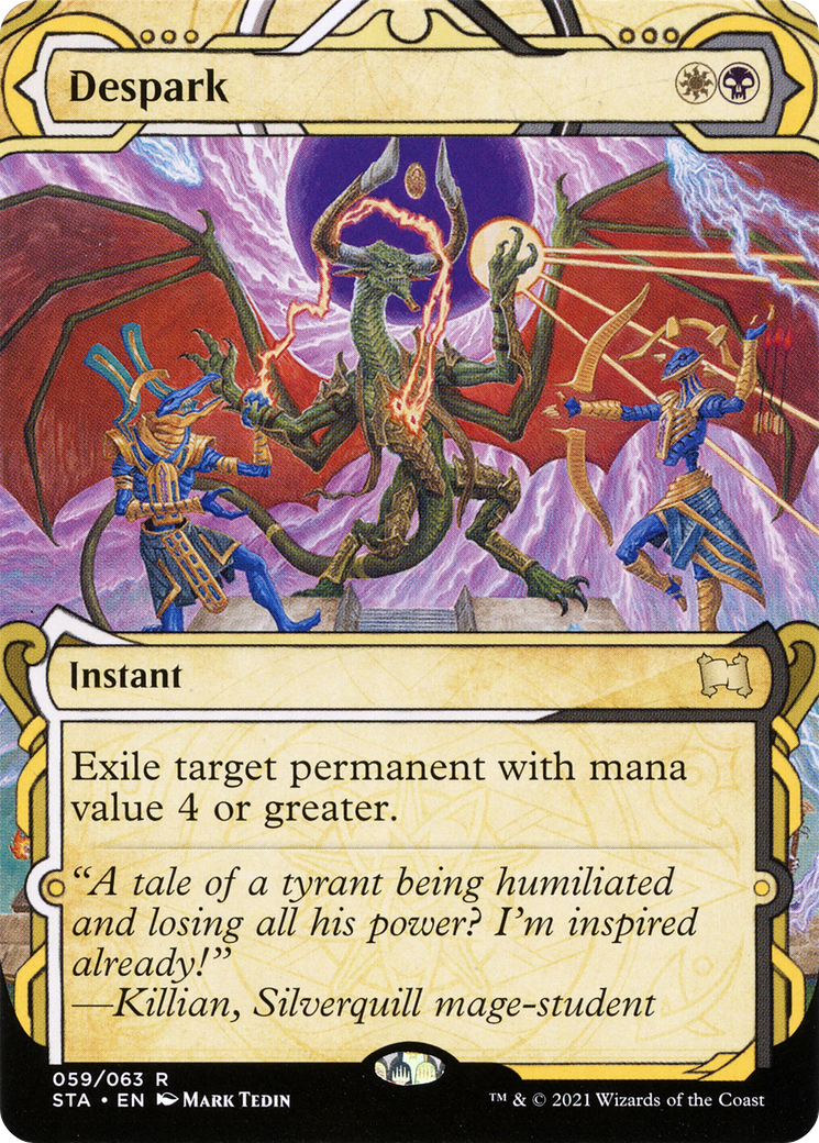 Despark (STA-059) (Showcase) (Borderless) [Strixhaven Mystical Archive] Foil