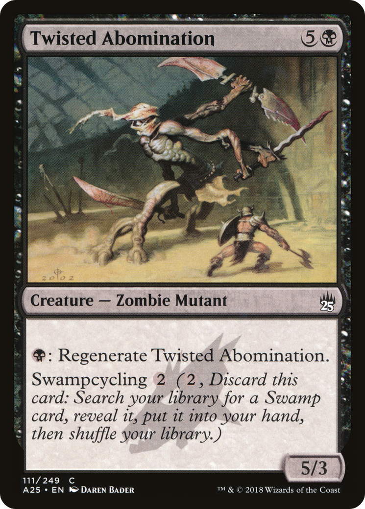 Twisted Abomination (A25-111) [Masters 25] Foil