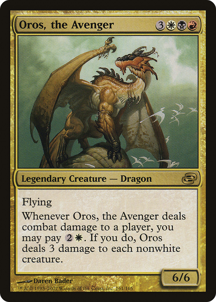 Oros, the Avenger (PLC-161) [Planar Chaos] Foil