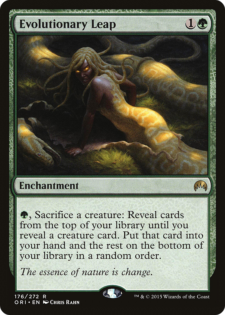 Evolutionary Leap (ORI-176) [Magic Origins]