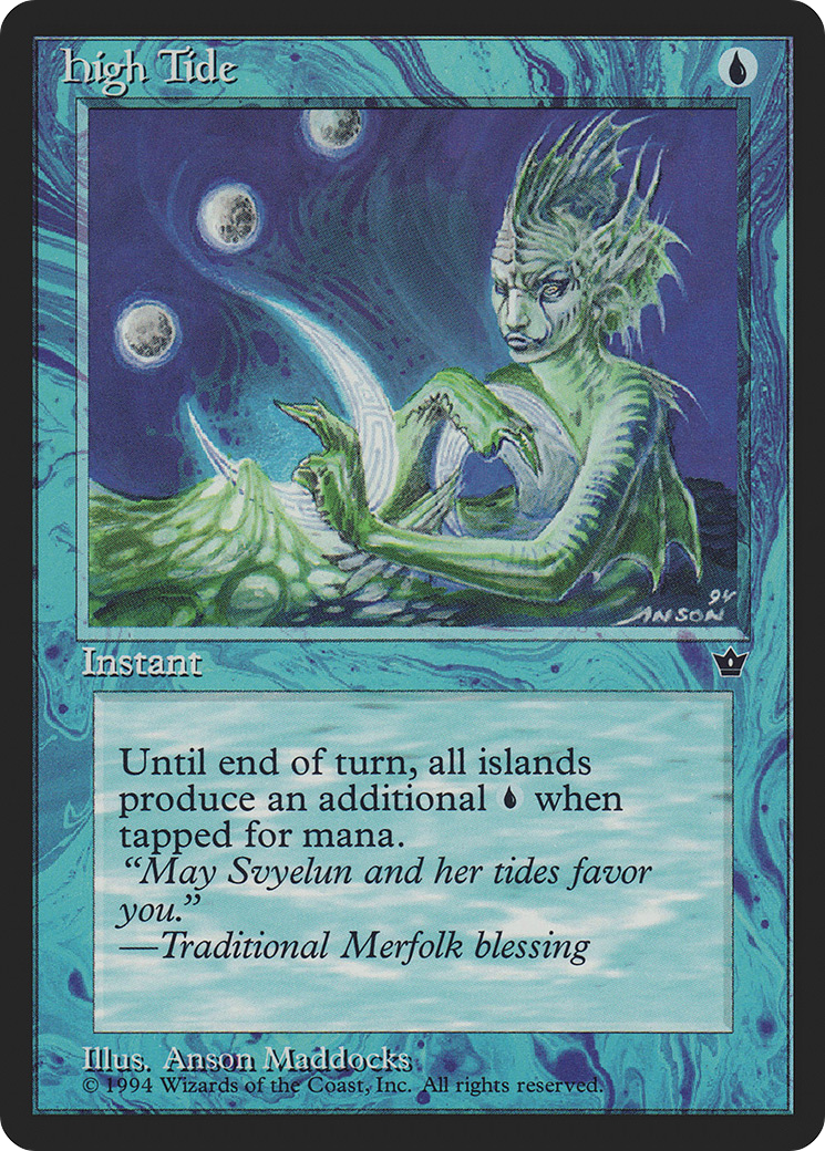 High Tide (Merfolk) [Fallen Empires]