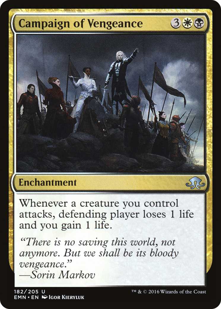 Campaign of Vengeance (EMN-182) [Eldritch Moon] Foil