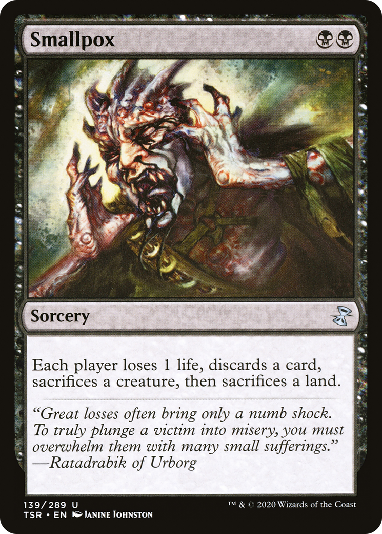 Smallpox (TSR-139) [Time Spiral Remastered] Foil