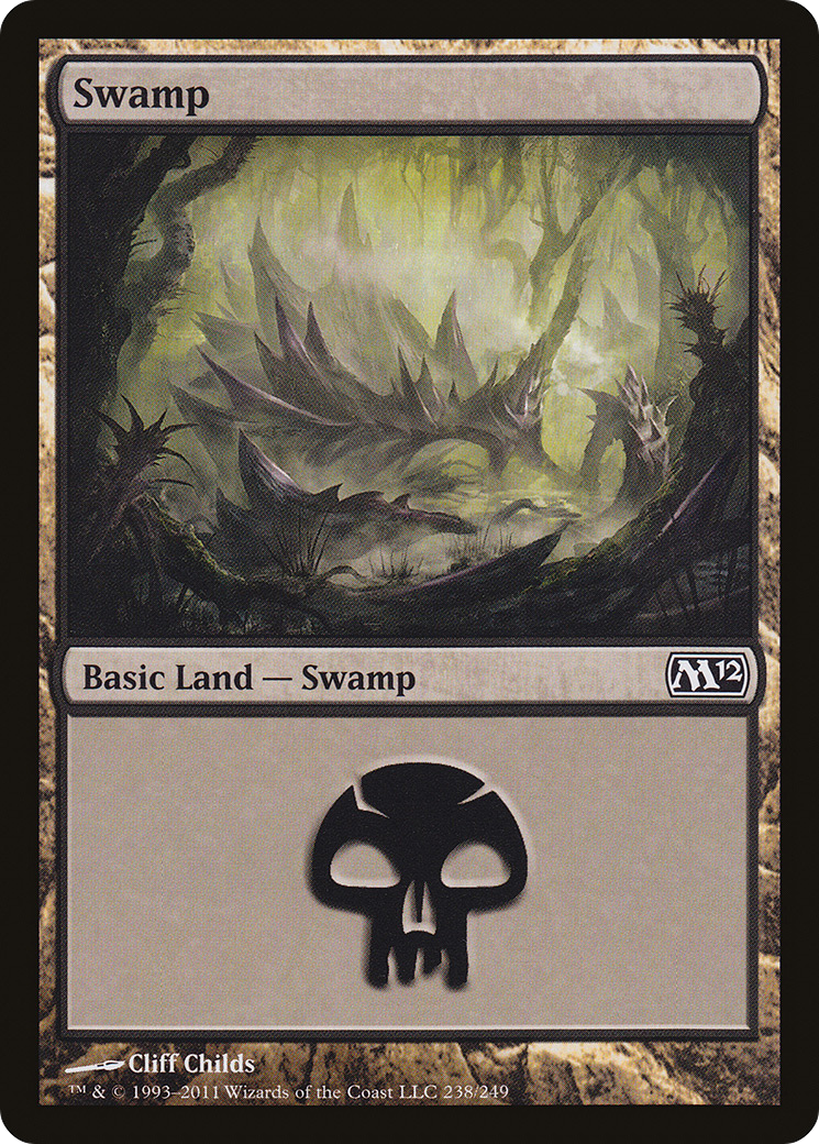Swamp (M12-238) [Magic 2012] Foil